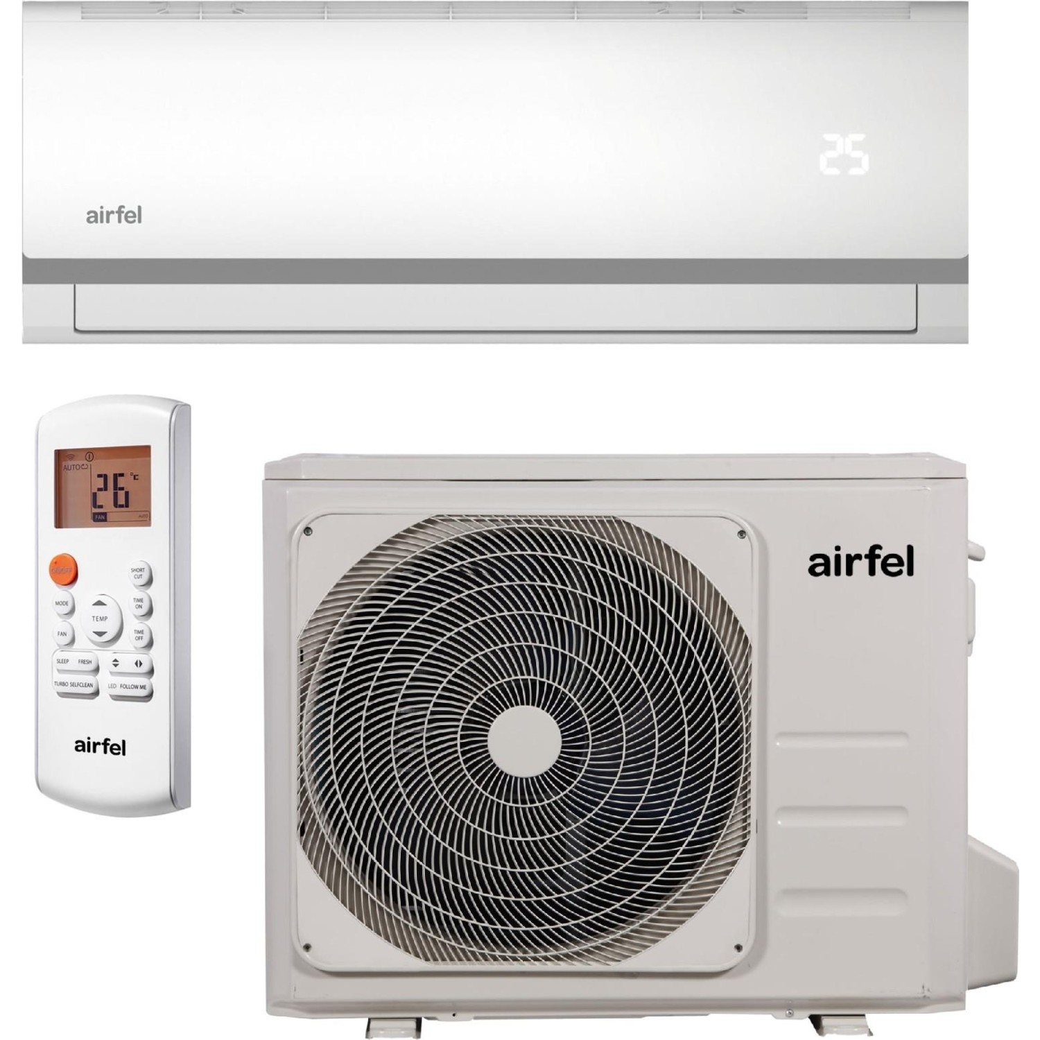 Airfel R32 Gas A++ Energy Inverter Air Conditioner