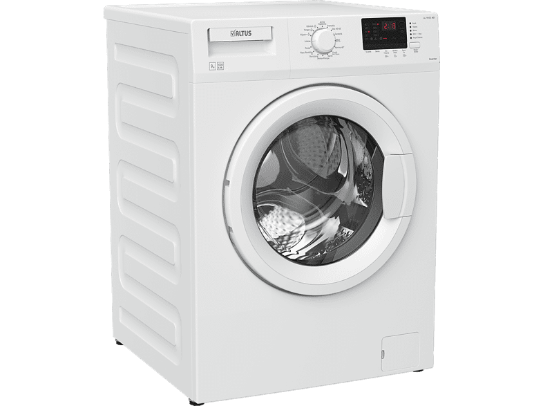 ALTUS 9Kg 1000 RPM Washing Machine White