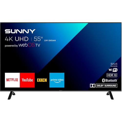 Sunny  55’’ Frameless Smart Tv
