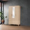 3-DOOR WARDROBE