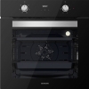  Silverline BO6502B02 Black Built-in Oven with Recessed Buttons